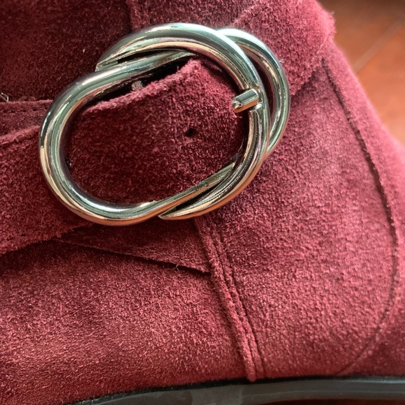 Marc Fisher Mid Calf Suede/leather Boot - Picture 13 of 13